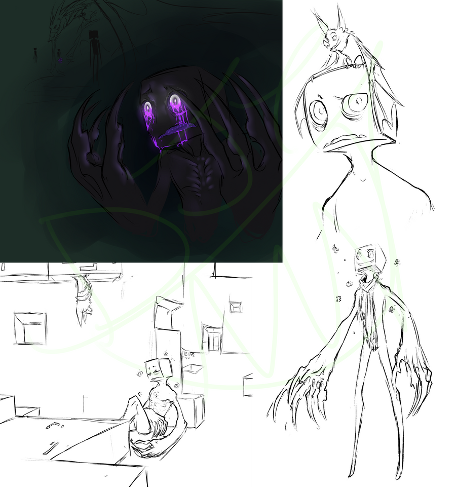 Esper The Blind Enderman Sketchdump