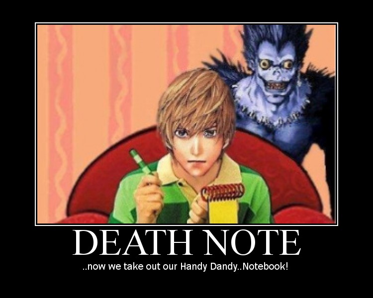 Motivator : Death Note