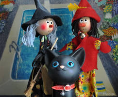 Marionettes et le chat I