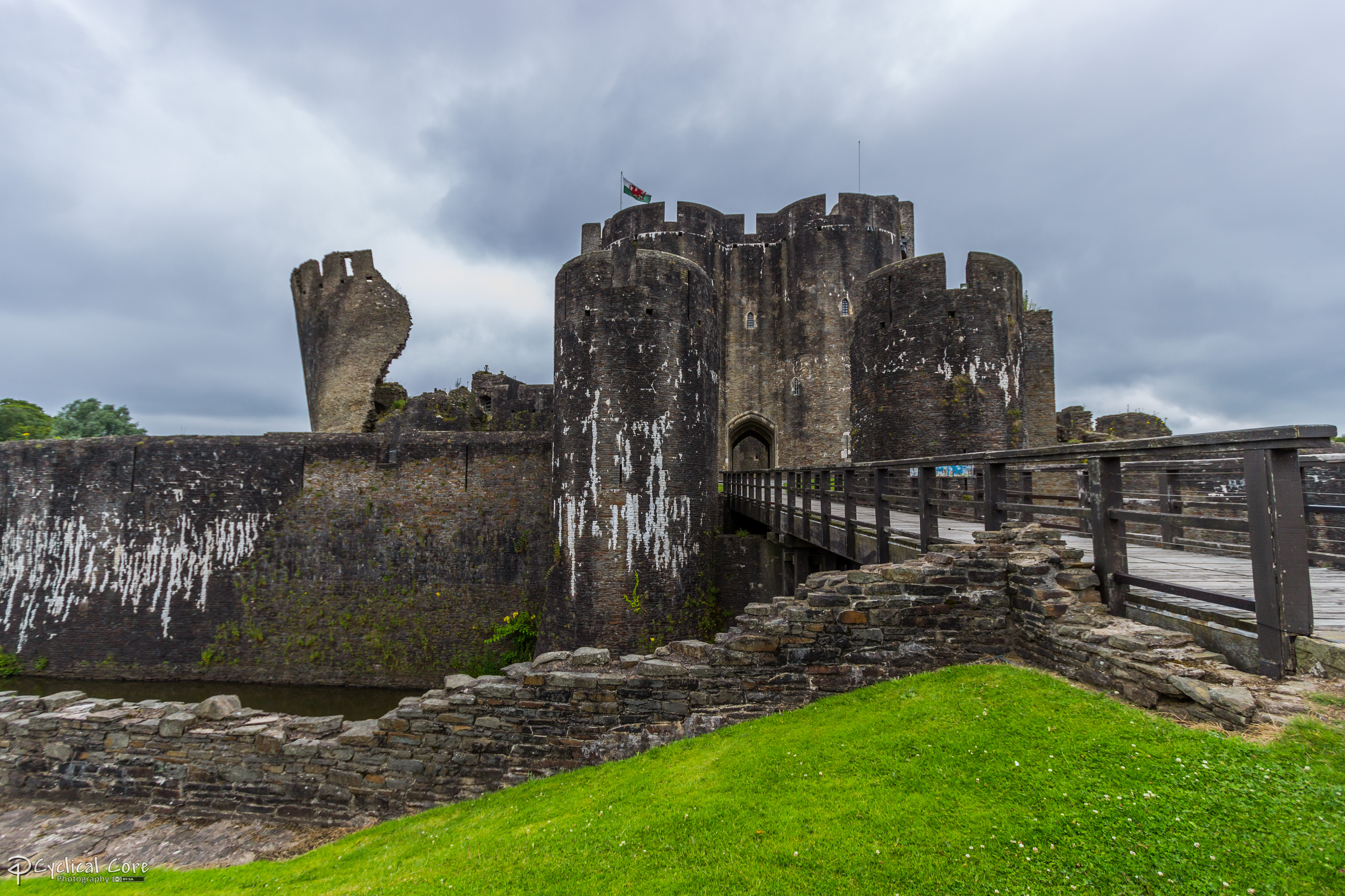 Caerphilly Castle - East Gatehouses