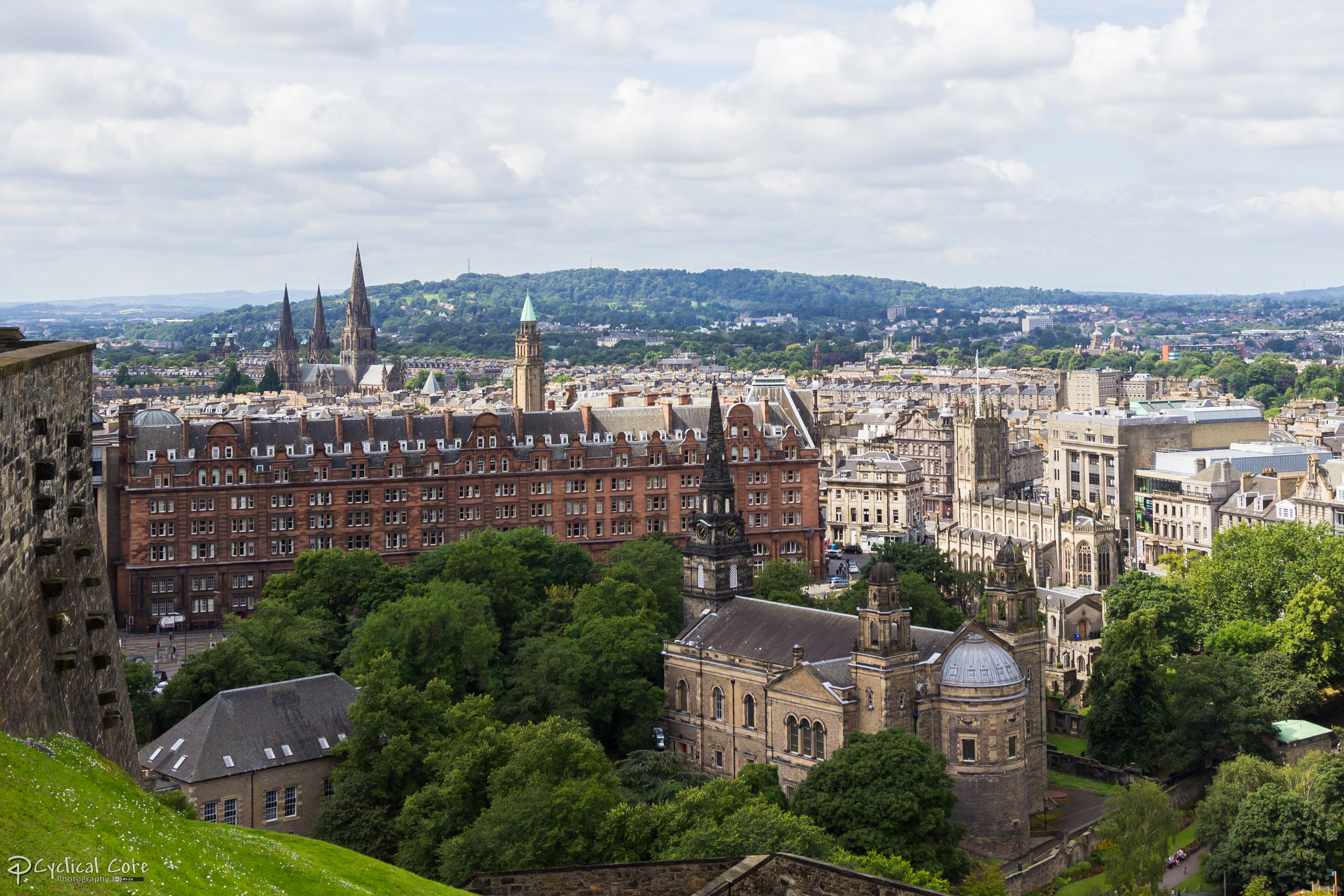 View from Edinburgh Castle