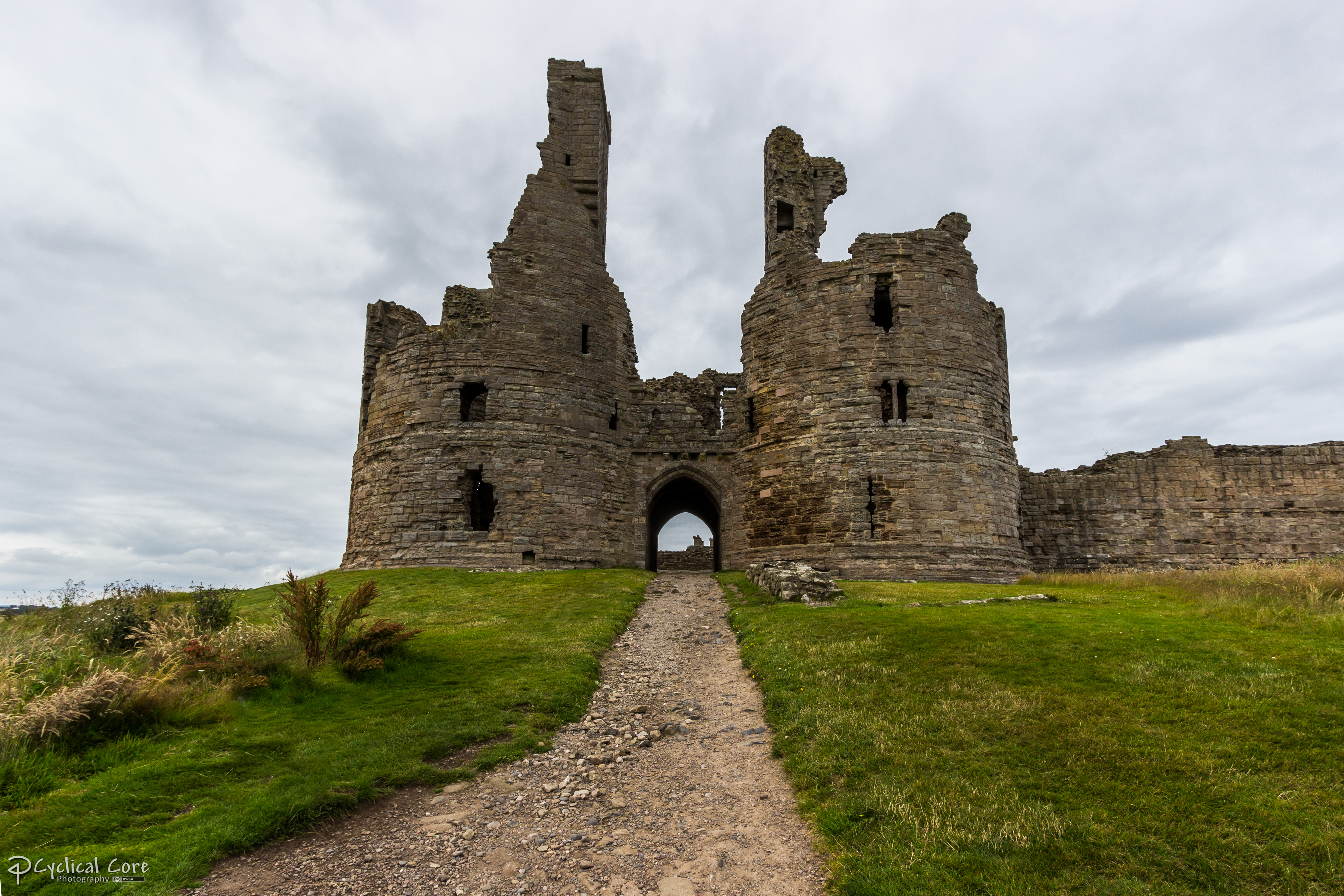 Dunstanburgh Castle - Great Gatehouse