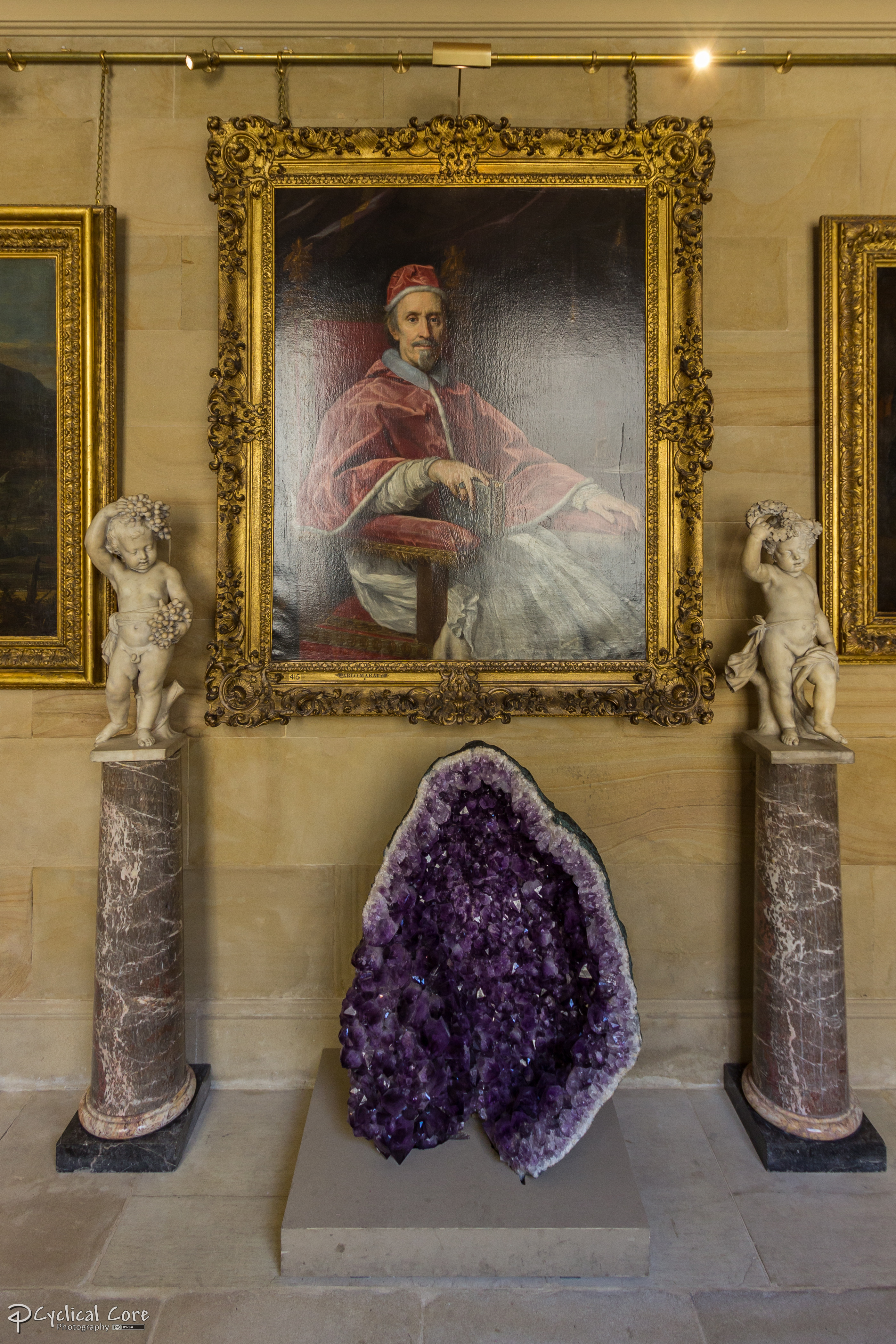 Chatsworth House - Clergy and Geode