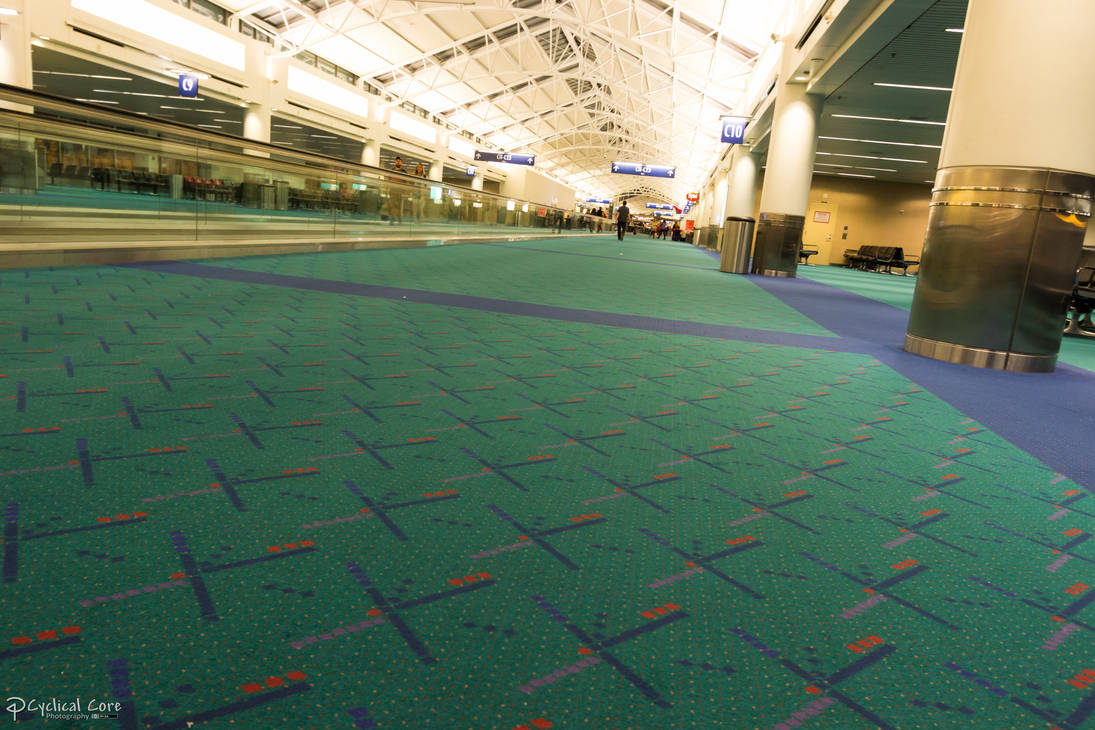 Portland Airport Carpet by CyclicalCore on DeviantArt