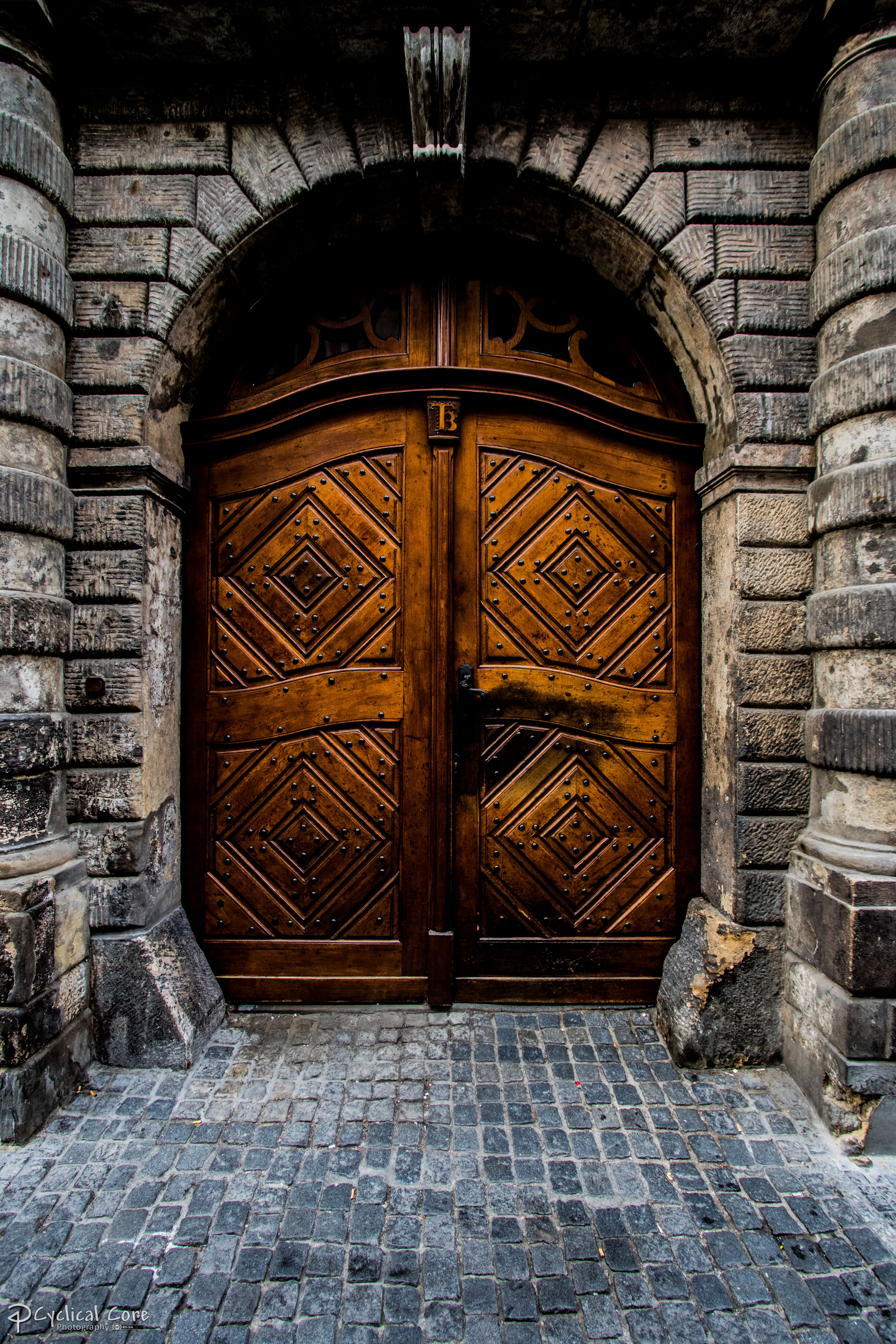 Wooden door