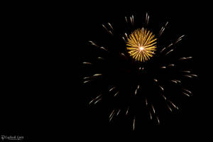 Double burst fireworks