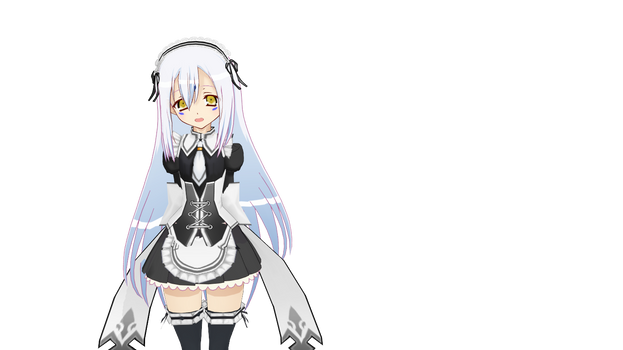 MMD ELSWORD Eve Royal maid (no effects) wip