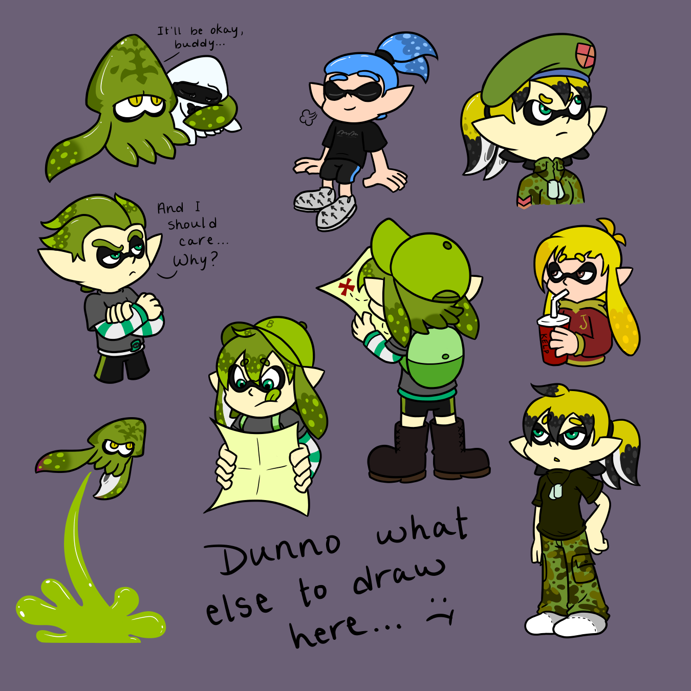 Moar Sploon sketches