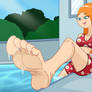 Candace at the Pool