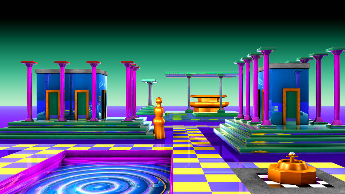 90s Pre Rendered Cgi Not Alice (remake of a 90's CGI artwork) by Come2Back on DeviantArt