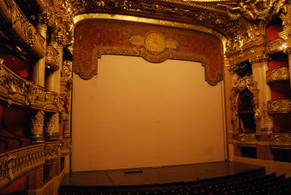 Paris Opera stage