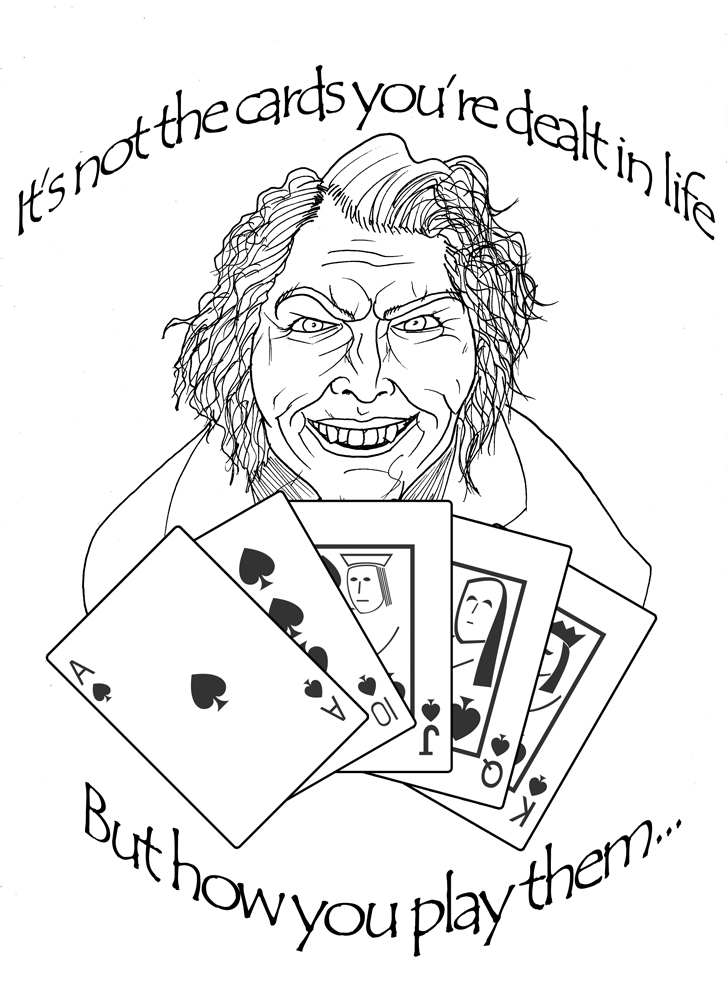 Its Not The Cards Ur Dealt By Dayjohnson On Deviantart Its Not The Cards Ur Dealt By Dayjohnson On Deviantart