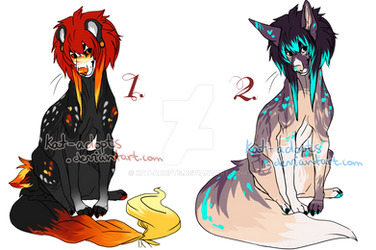 [CLOSED] Canine adoptables by kat-adopts