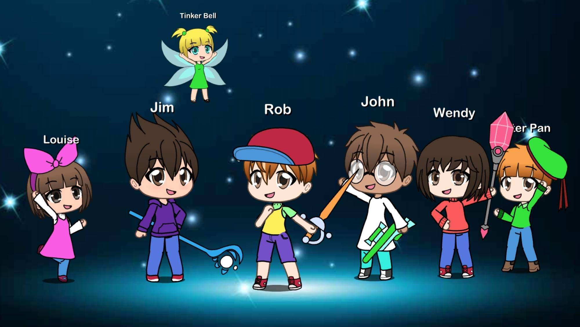 Rob Number Jim and Rob Number Two in Gacha Life by JoaoGabyel on DeviantArt