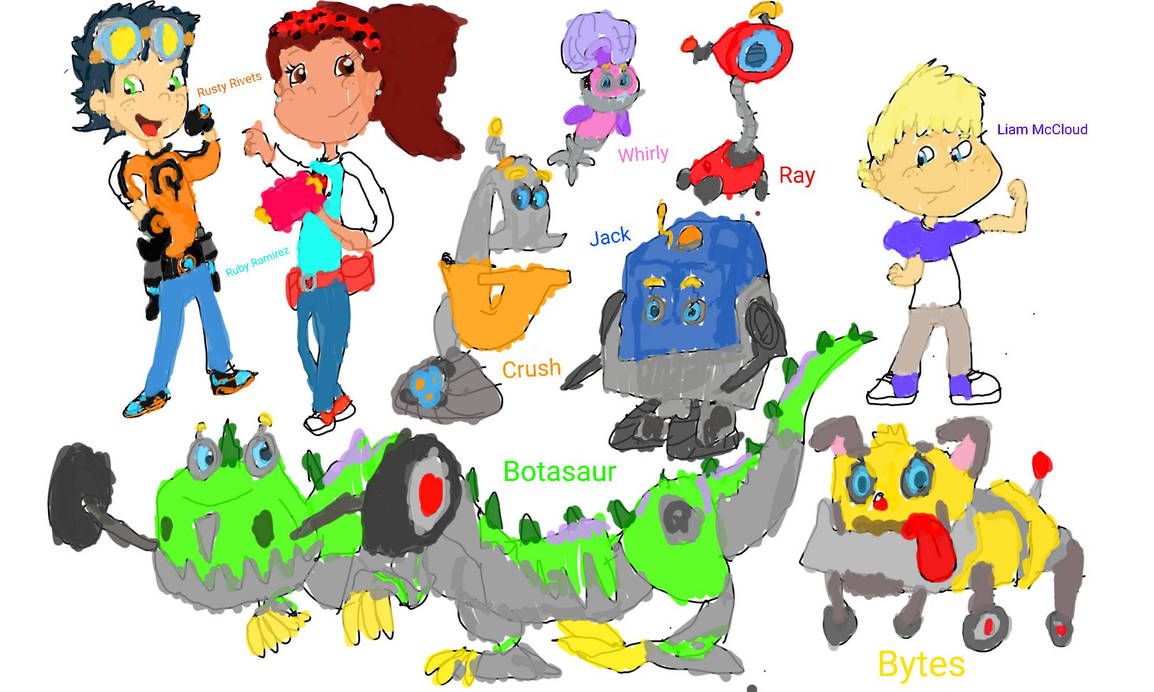 Rusty Rivets by JoaoGabyel on DeviantArt