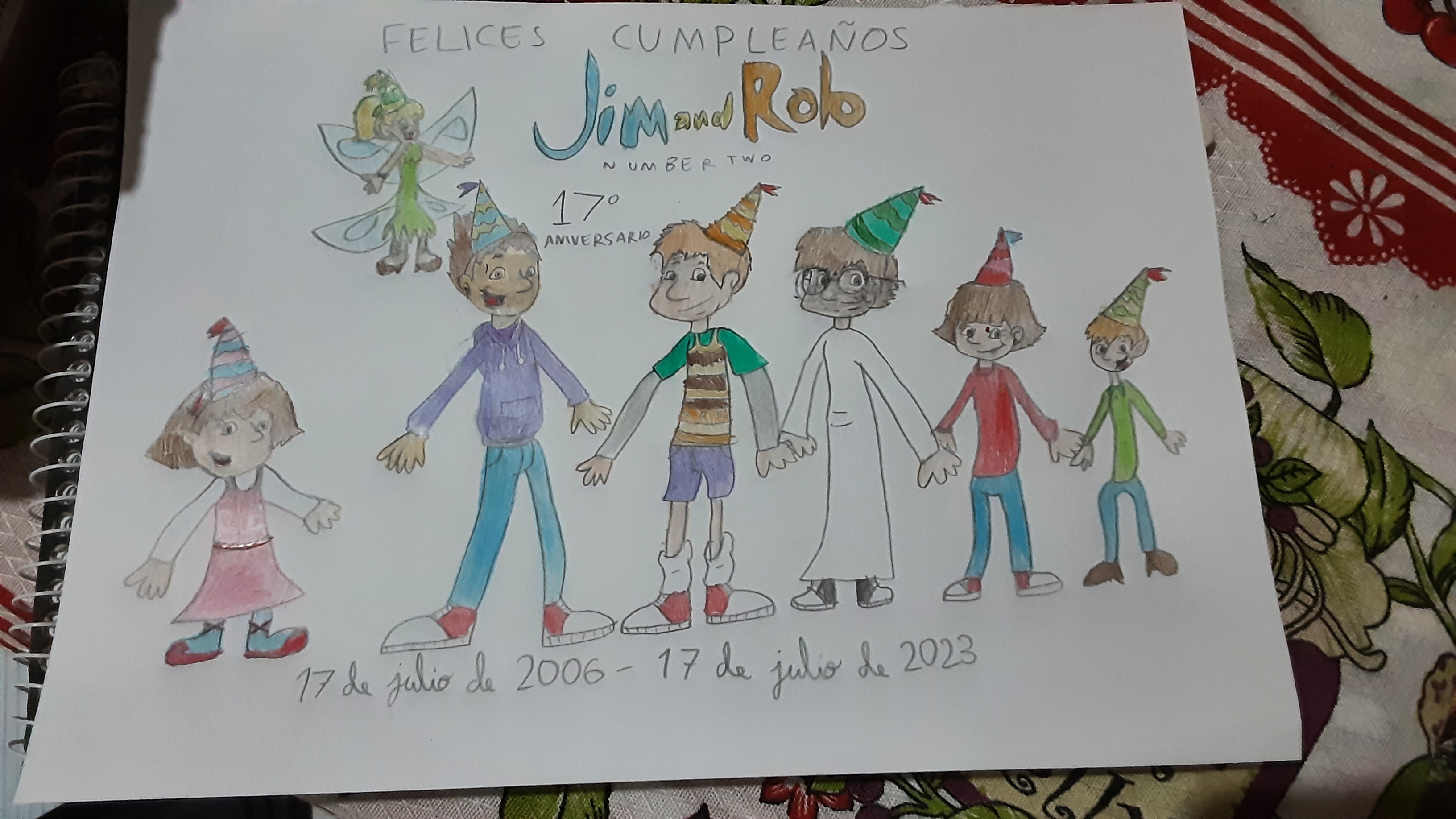 Rob Number Happy 17th Anniversary Jim and Rob Number Two by JoaoGabyel on DeviantArt
