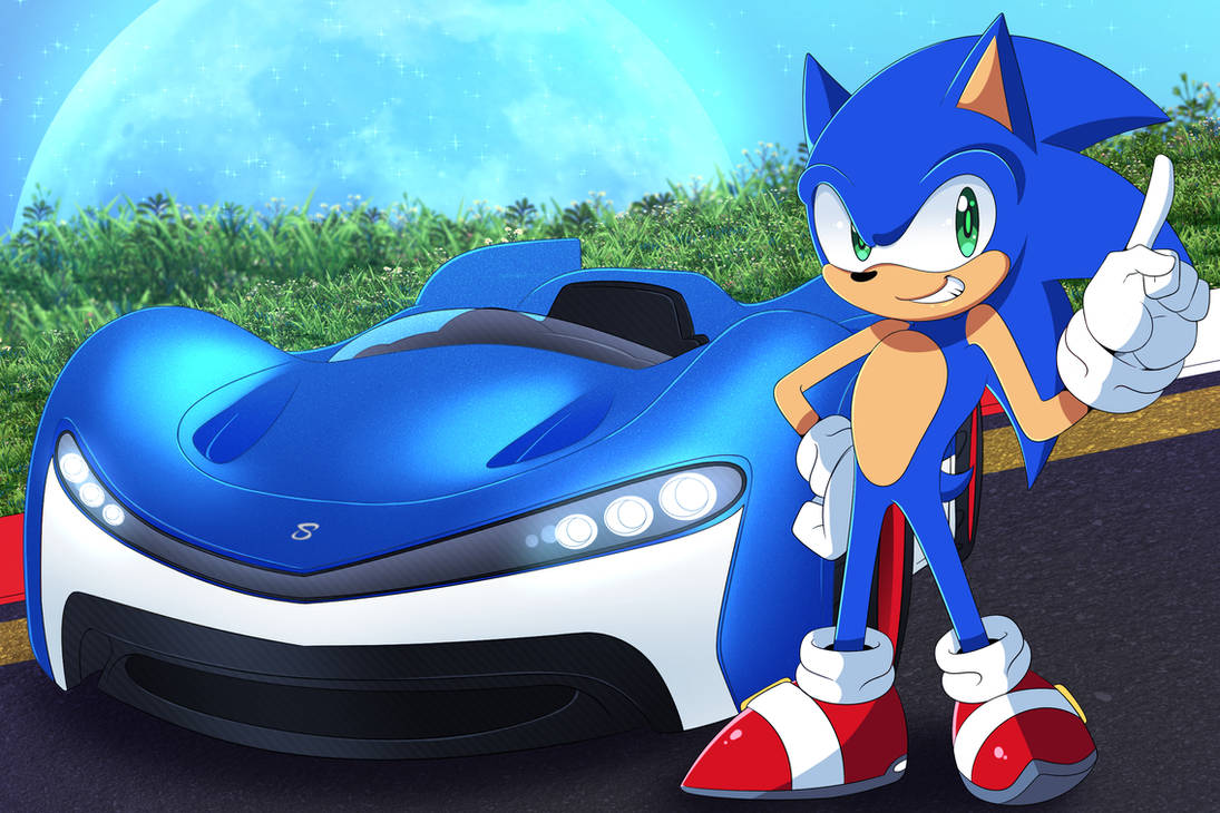 Sonic Racing by Wolf-DavidLoveII on DeviantArt