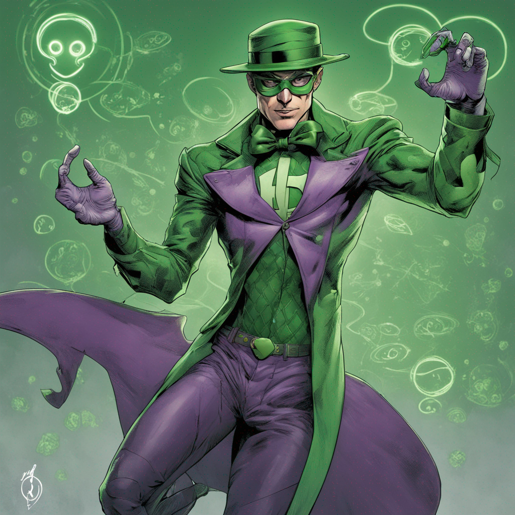 Riddler (zero year) Art by Mr-egypt on DeviantArt