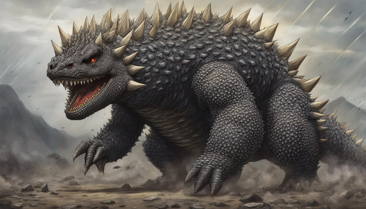 Anguirus Art by Mr-egypt on DeviantArt