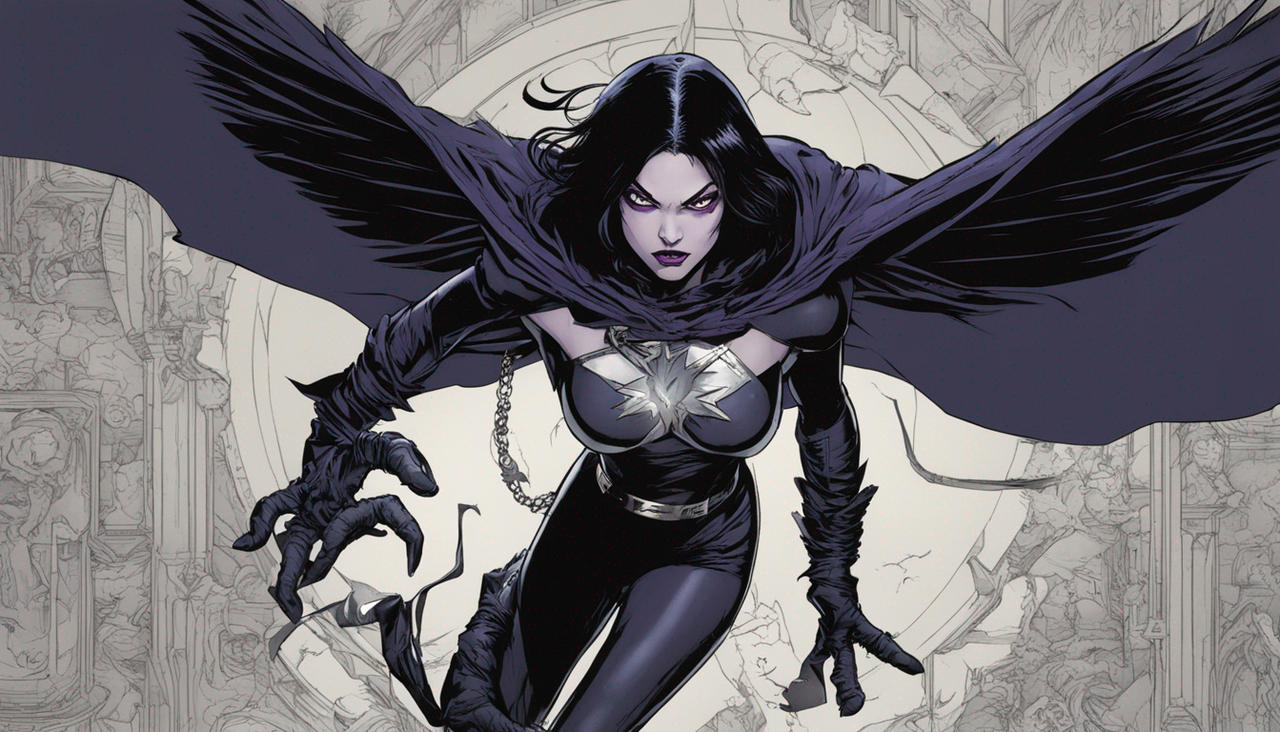 Raven Dc Vector Raven (dc) Art by Mr-egypt on DeviantArt