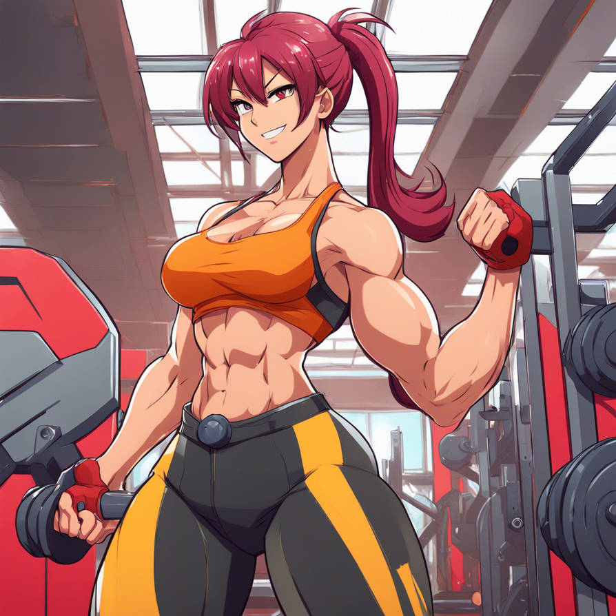 Djncd Frankie foster muscle bikini by lilinxer on DeviantArt