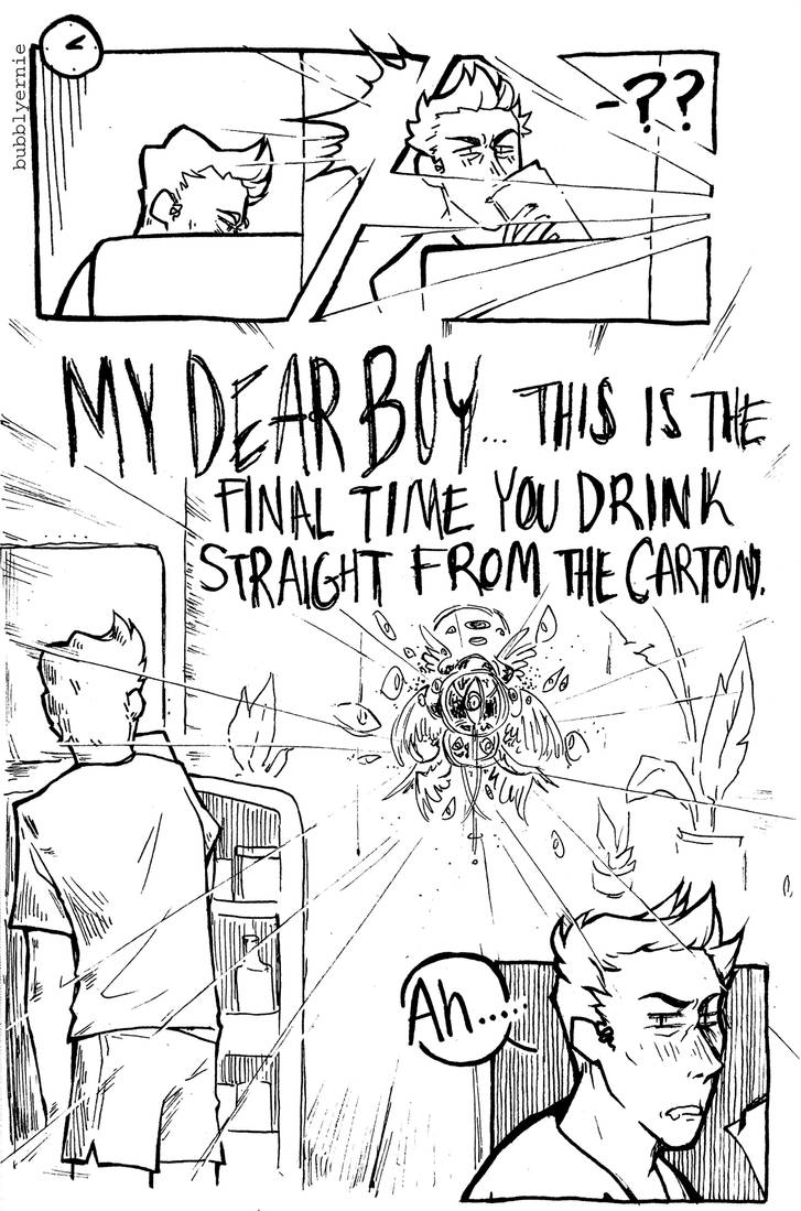 Aziraphale's True Form is Scary AF by GeniusArtStuff on DeviantArt