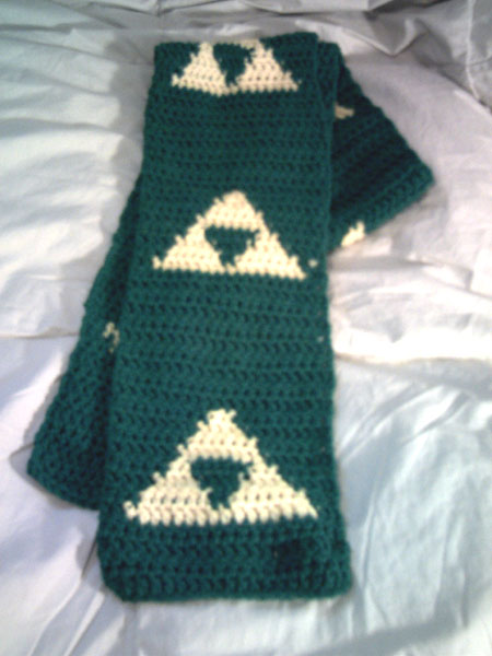 Triforce scarf