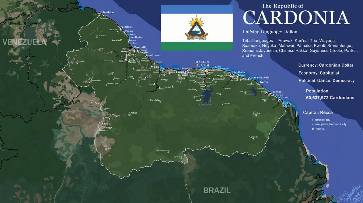 Cardinia Color The Republic of Cardonia by ArtRock15 on DeviantArt