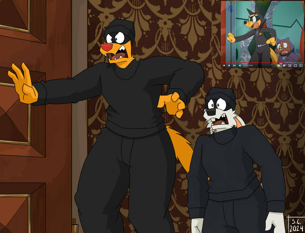Burglar Freddy and Riley (Zorori ref) by ArtRock15 on DeviantArt
