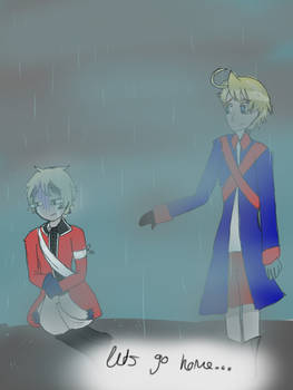 Let's go home~ hetalia