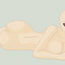 Lying girl base 25