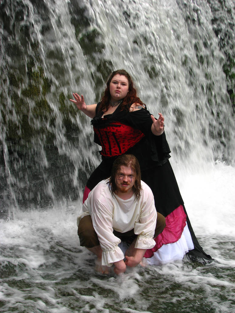 Sorceress and Minion Preview by Wonderdyke-Stock