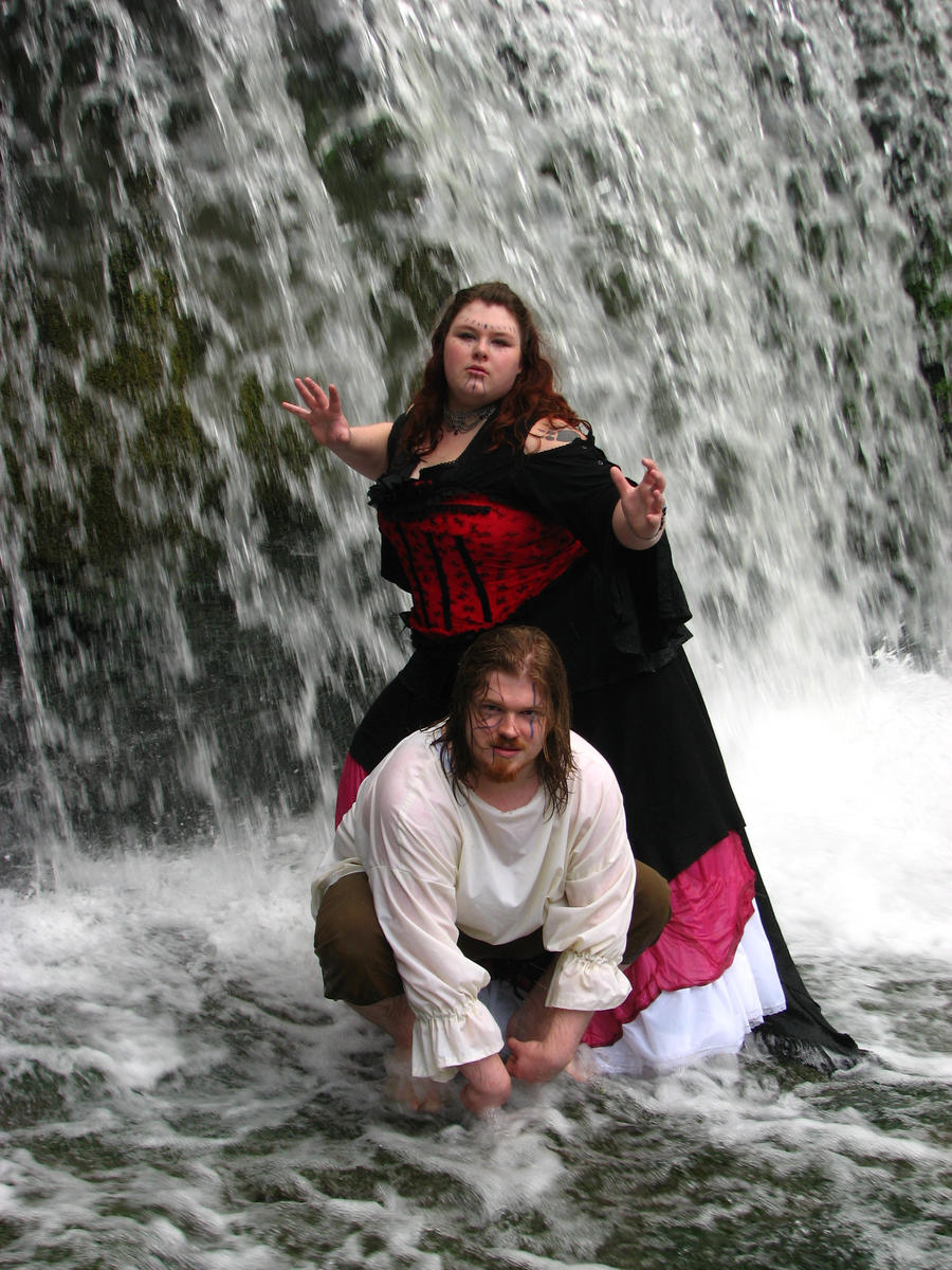 Sorceress and Minion Preview by Wonderdyke-Stock
