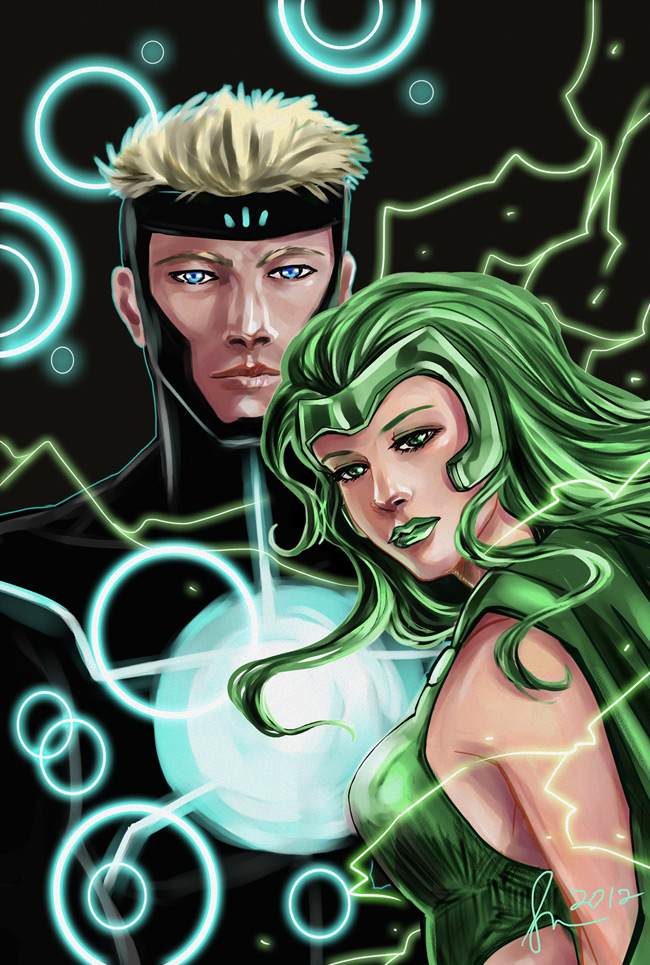 Marvel: Havok and Polaris