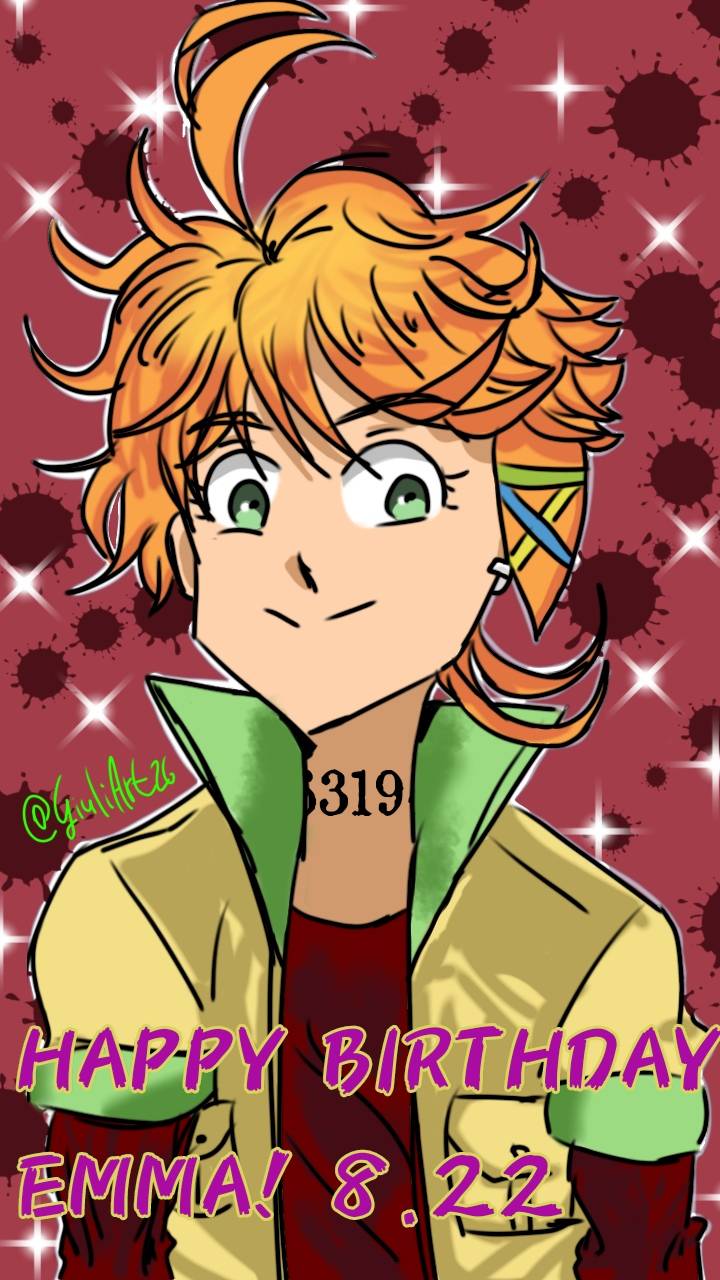 Aniversário de Personagens Emma (The Promised Neverland) 