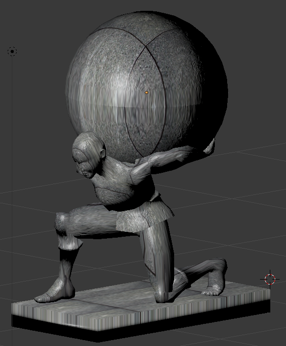 Atlas statue