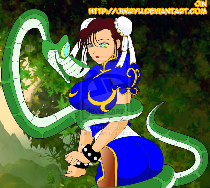 Kaa Y Chun Li By Jimryu VIENDOESTRELLITAS On DeviantArt 