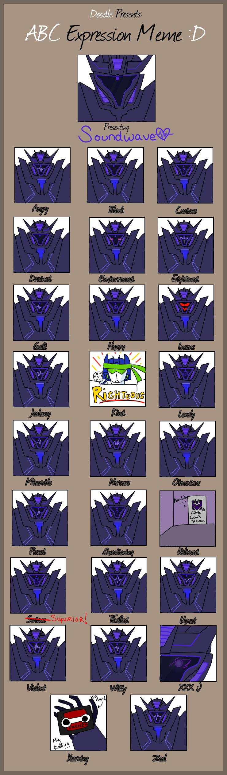 ABC Expression Meme - The 'Chrasimatic' Soundwave