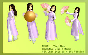 MOTME - Viet Nam - Ao Dai Self Model