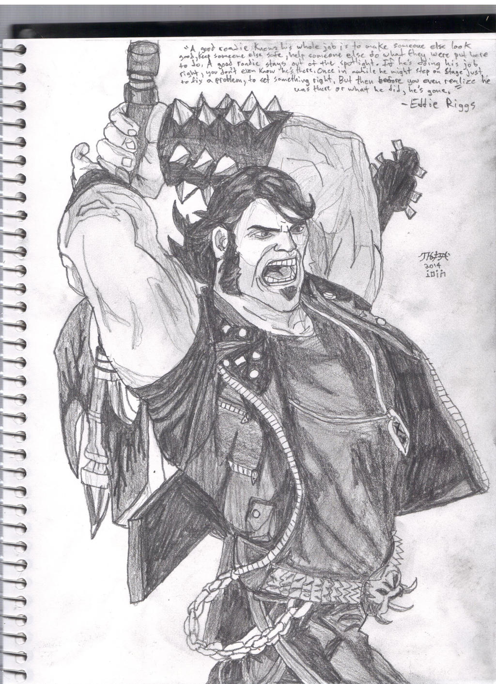 Eddie Riggs Deviantart Eddie Riggs by Pythagasaurus on DeviantArt