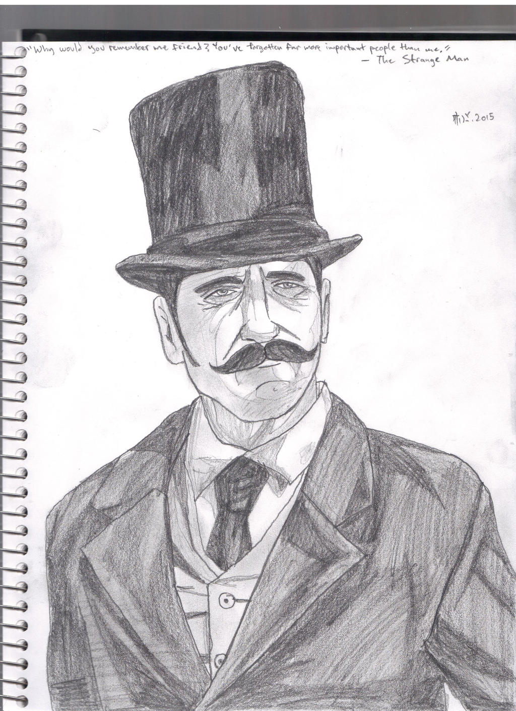 The Strange Man by Pythagasaurus on DeviantArt