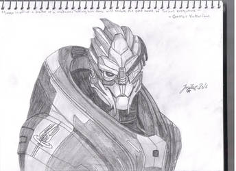 Garrus Vakarian by Pythagasaurus