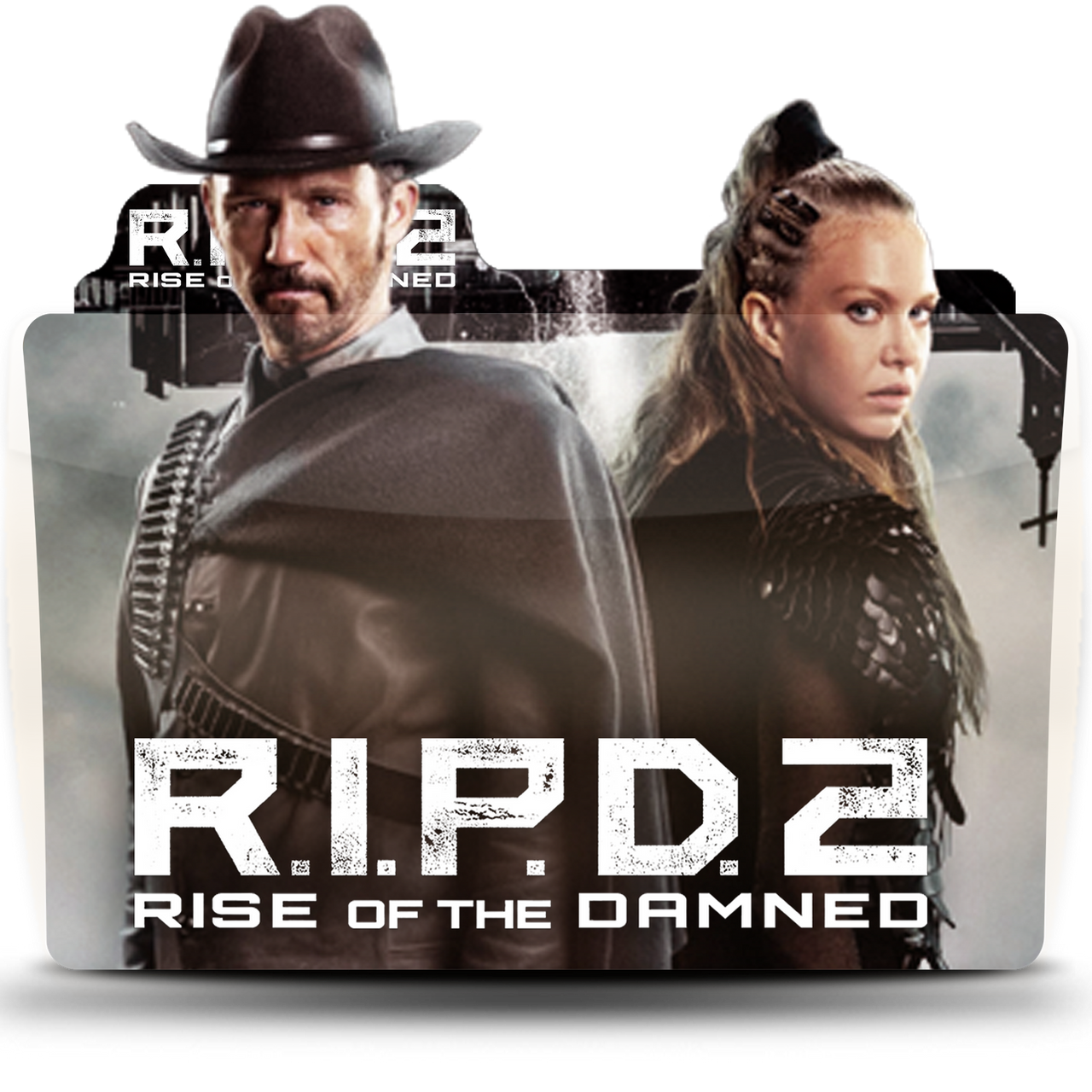 R.I.P.D. 2 Rise Of The Damned (2022) R1 Custom DVD Label 