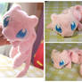 Mew plushie - handmade