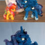 Size comparission - Handmade Luna plush