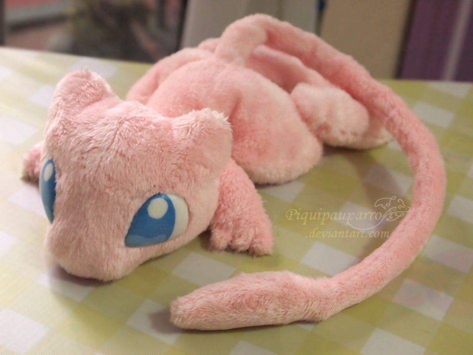 Pink Mew - Hanmade plushie by Piquipauparro on DeviantArt