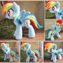 New Rainbow dash - Handmade plush - FOR SALE