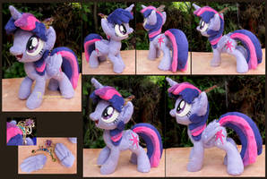 Twilight Sparkle - handmade art-plushie