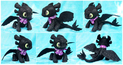 Seniorito Chimuelo - Young toothless - doll