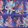 Sylveon  - handmade plushies